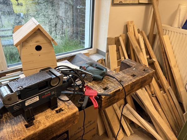 Holz und Werkzeug